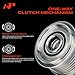 A-Premium Alternator Freewheel Clutch Pulley, 7 Grooves, Compatible with Ford Ranger 2015-2016, Transit-150/250/350/350HD 2015-2019, 2.2L 3.2L, Clockwise
