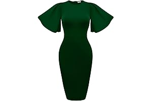 Alluring Forest-Hued Dresses for Curvesome Sirens