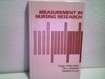Hardcover Measurement in nursing research Book
