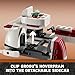 LEGO Star Wars BARC Speeder Escape, Mandalorian Toy Building Set for Kids, Star Wars Gift for Boys, Girls and Fans Ages 8 and Up, Comes with Kelleran Beq and Grogu, 75378