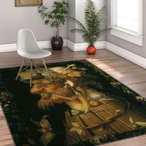 Tapis d'Automne Arcimboldo pour chambre à coucher et isolation du sol - 4