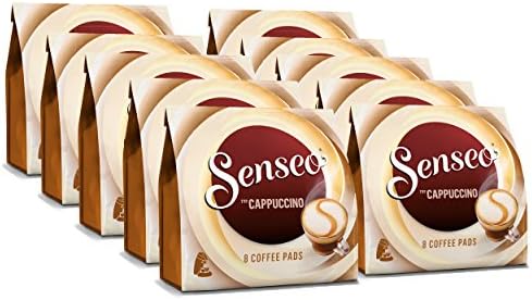 Senseo Cappuccino Coffee Pods - (Pack of 10 X 8 Pods)