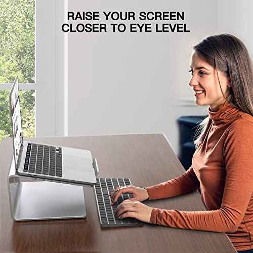 Loryergo Ergonomic Laptop Riser Laptop Mount For Desk, Aluminum Laptop Computer Stand #TOP1