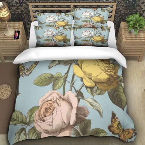 Housse de couette en microfibre résistante Coq debout 3D - 5