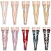 10 Pairs Doll Lace Stockings Handmade Long Sock Female Doll Socks Legging Casual Accessories for DIY Baby Doll Clothes Toy (Classic Style)
