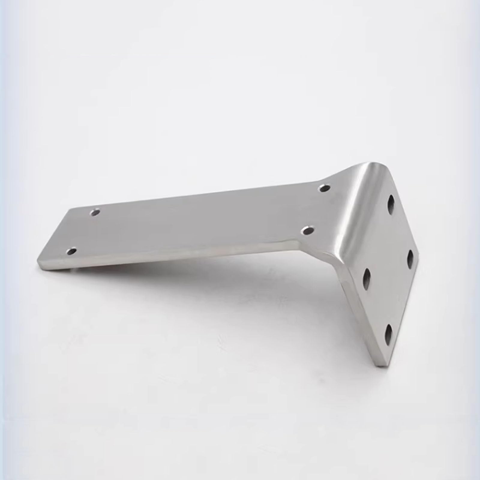 2X Staffe per Mensole da Parete in Metallo, Staffe per Mensole Pieghevoli in Acciaio Inossidabile, Supporti per Mensole Triangolari Resistenti, Staffa per Mensole con Rinforzo Angolare a 90 G