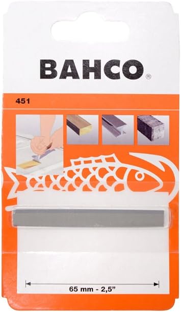 451 Bahco 2-1/2 Dbl-Edged Bld - 1 Each