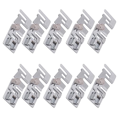 10 Piezas Pie Para Coser Elástico Acero Inoxidable miniatura 6