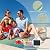 Lahome Outdoor Plastic Straw Rug 5x8, Reversible Waterproof Outdoor Rug Rv Outdoor Mats for Camping Large Carpet for Porch, Deck, Camper, Balcony, Picnic, Blue-Green 5x8