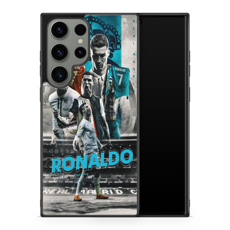 Carcasa compatible con Huawei P Smart 2019 – Cristiano Ronaldo – Momento de Gloria – Sublimación HD – Silicona Negro – Carcas‑en-Lolie