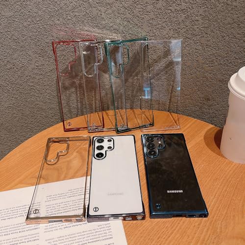 Coque Samsung S20 mince sans cadre rigide transparente argent - 3