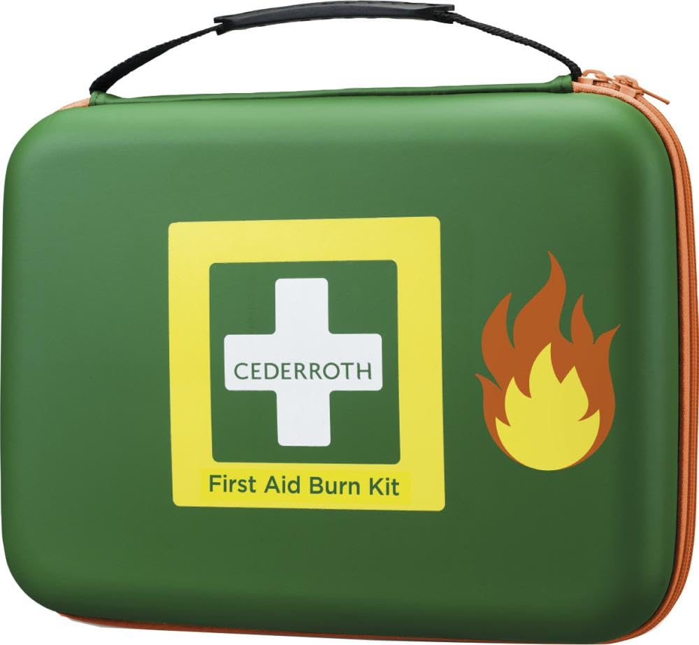 CEDERROTH Kit de primeros auxilios First Aid Burn Kit, Softcase