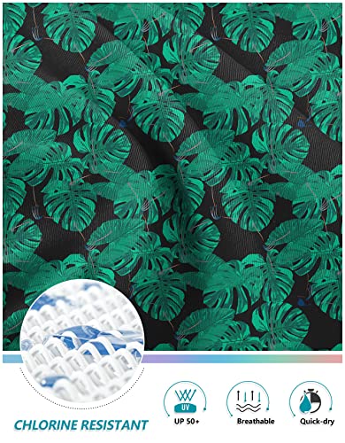 Image of Kayrth Women's High Waisted Swim Skirt with Zipper Pockets Tummy Control Bathing Suit Swimsuit Tankini Bottoms