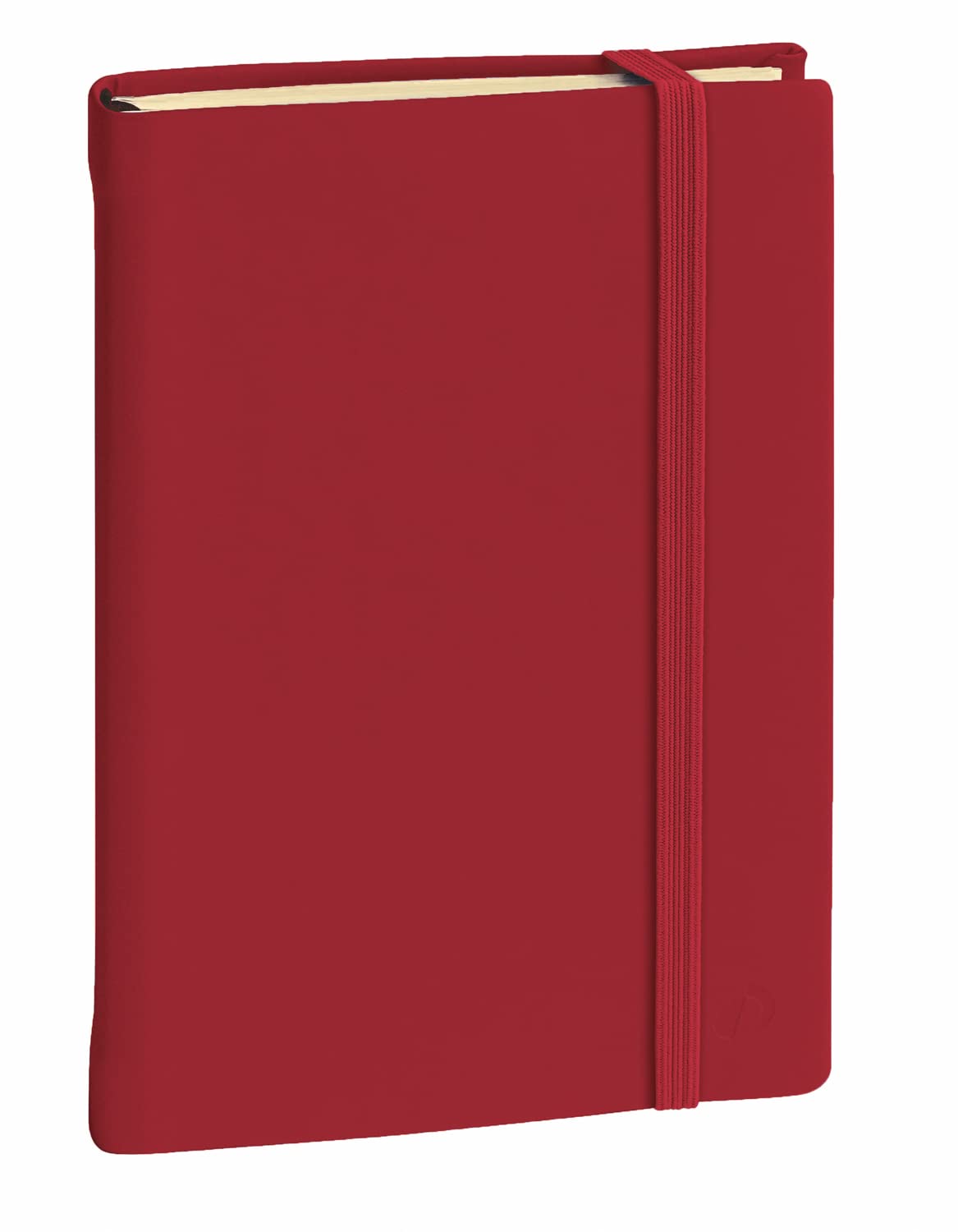 Quo Vadis - Collection: Silk Notebook 15 Lined with Elastic 10 x 15 cm - Burgundy, purple