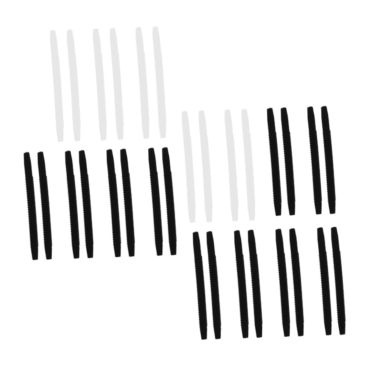 Healeved 30Pcs Silicone Eyeglass Sleeves Slip Ear Grips for Glasses Comfortable Retainers Non Skid Flexible Protectors for Sunglasses and Eyewear