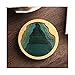QOXEFPJZ Podstawki 2 sztuk Podkłady Podkładka Bambusowa Wodoodporna Izolacja Pad Tea Coffee Cup Pad Kuchenny Stół Dekoracja Stołowa Płytka Coaster Mata (Color : B, Quantity : 4pcs)