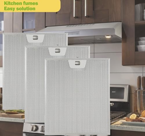 MNPARTS WB02X24871 Range Hood Filter Replacement, 3 Pack, 11-13/16 x 10 in by MNPARTS - Used condition - Image 6