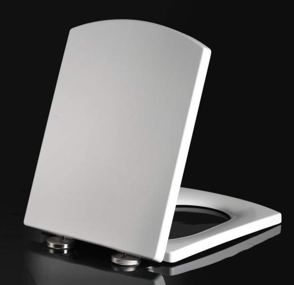 Abattant WC carré soft close pour préserver le calme de votre salle de bain