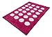 Produktbild Meusch 2726460519 Badteppich Wendy, Polyester, cyclam, 90 x 60 x 1.50 cm