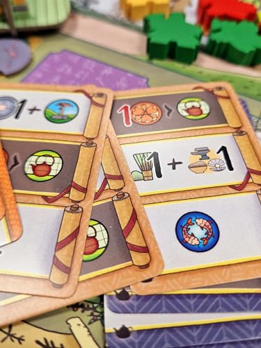 Image of Devir - The White Castle: Matcha Expansion, Strategy Board Game Expansion with New Actions, Geishas & Tea Ceremony Mechanics for Teens and Adults Ages 12+, 1-4 Players, Multi-Language