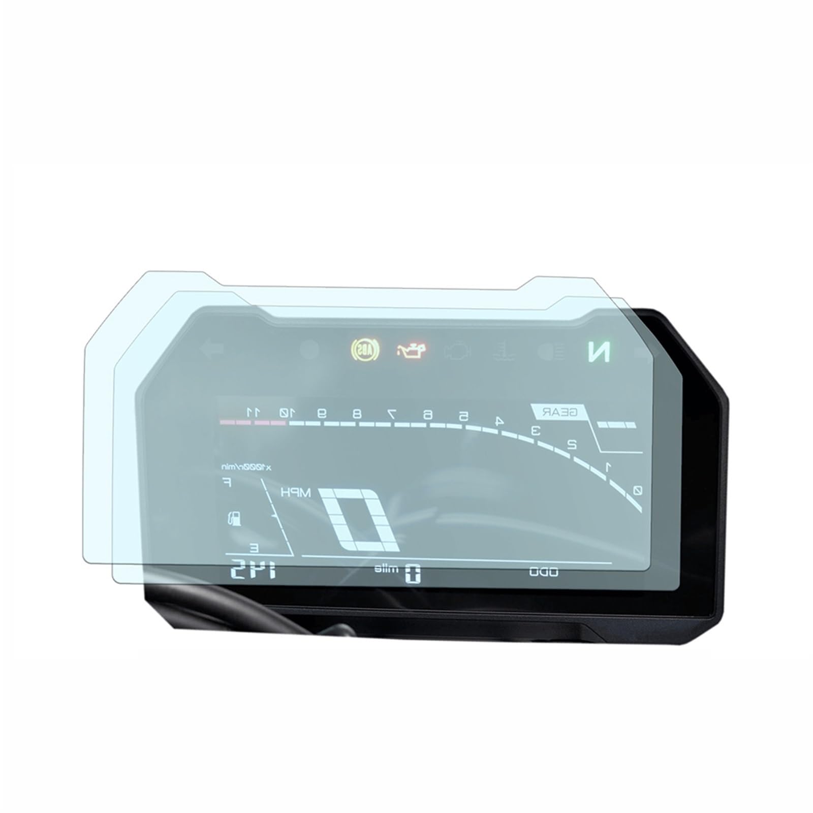 Protecteur d'écran moto pour éviter les rayures du compteur Yamaha YZF R7 2022