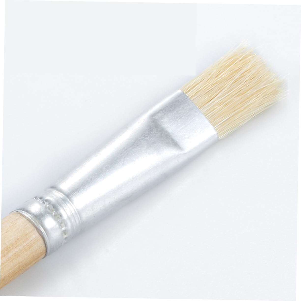 Cabilock 12Pcs Wooden Handle Basting Brush Ergonomic Bristle Brushes for Bbq Baking and Cooking for Marinades Sauces and Oils Versatile Kitchen Tool