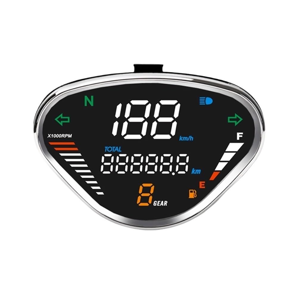 tachimetro moto Contagiri per moto Contachilometri per moto Display contagiri digitale Accessori contagiri per DAX 70 CT50 CT70