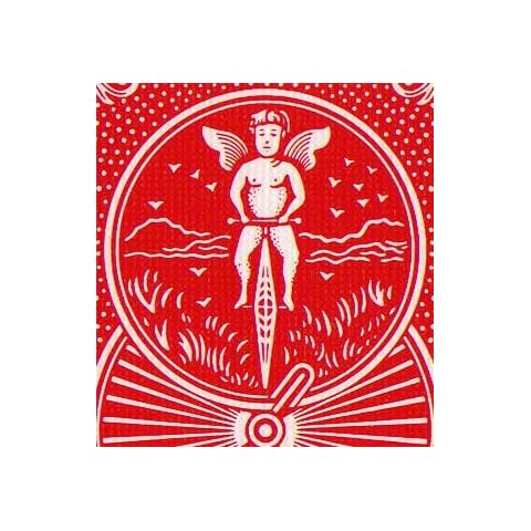 Caja de 12 Barajas BICYCLE Rider Back Rojos Cover