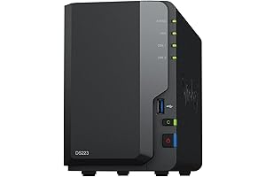 NAS - Synology DS223, 2-Bay NAS (Diskless)