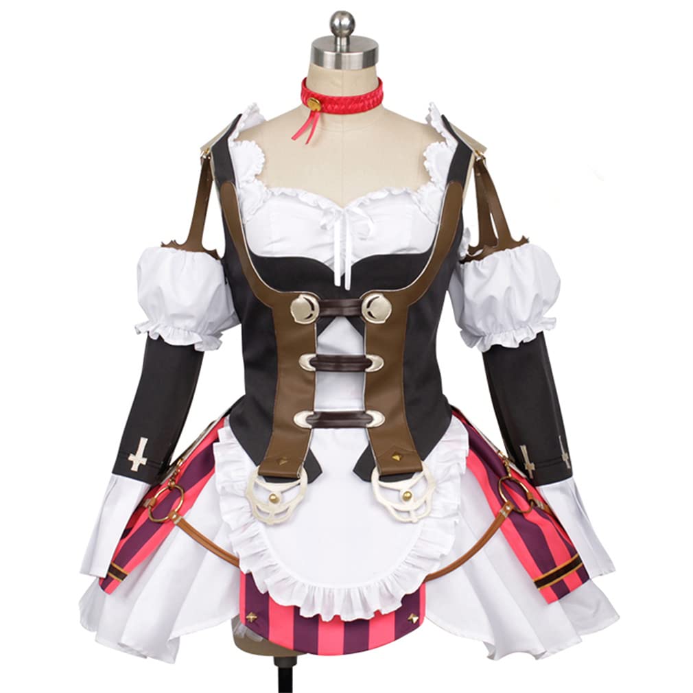 コスプレ衣装 ウマ娘 エイシンフラッシュ メイドバレンタイン コック 制服