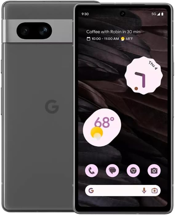Google Pixel 7a, 128GB, Charcoal for Verizon (Renewed)