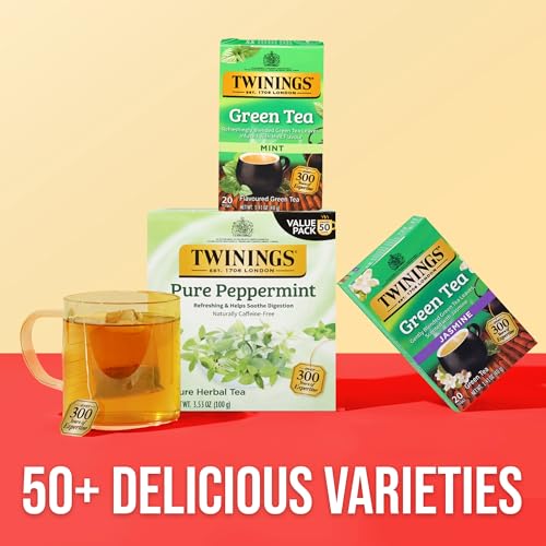 Image of TWININGS TEA, TEA,GREEN,MINT 20 BAG (Pack of 2)