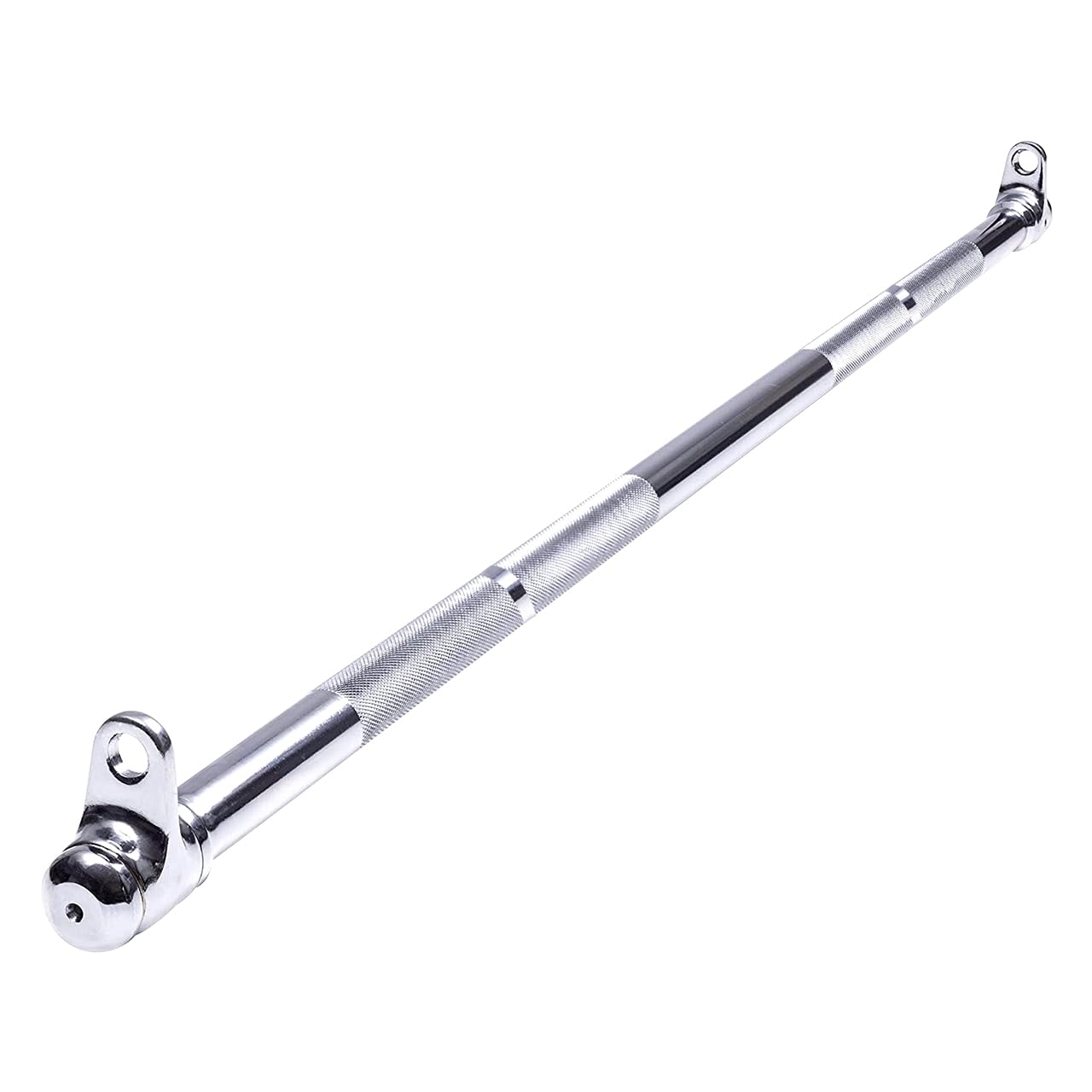B Fit Gym Machine Cable Attachments Strength Training Equipment Bars, Ropes, Handles for Weightlifting and Bodybuilding (48" Straight Bar)-image-14