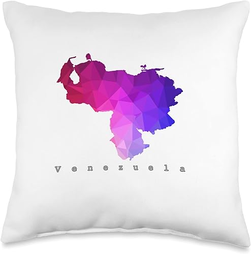FranelasCSS Franela Venezuela FranelasCSS Mapa Venezuela Low Poli Franela Venezolana Throw Pillow 16x16 Multicolor FranelasCSS Franela Venezuela FranelasCSS Mapa Venezuela Low Poli Franela Venezolana Throw Pillow 16x16 Multicolor