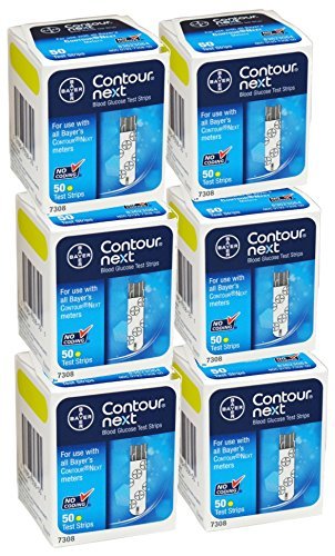 Bayer Contour Next Blood Glucose Test Strips, 300 strips by Contour-Next
