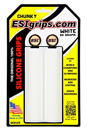 ESI Grips ESI_CHUNKYB Paire de Poignées en Silicone pour Cintre VTT