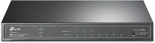 TP Link TL SG2008P   Multipresa Smart Switch Jetstream 8 Porte Gigabit con 4 Porte Poe