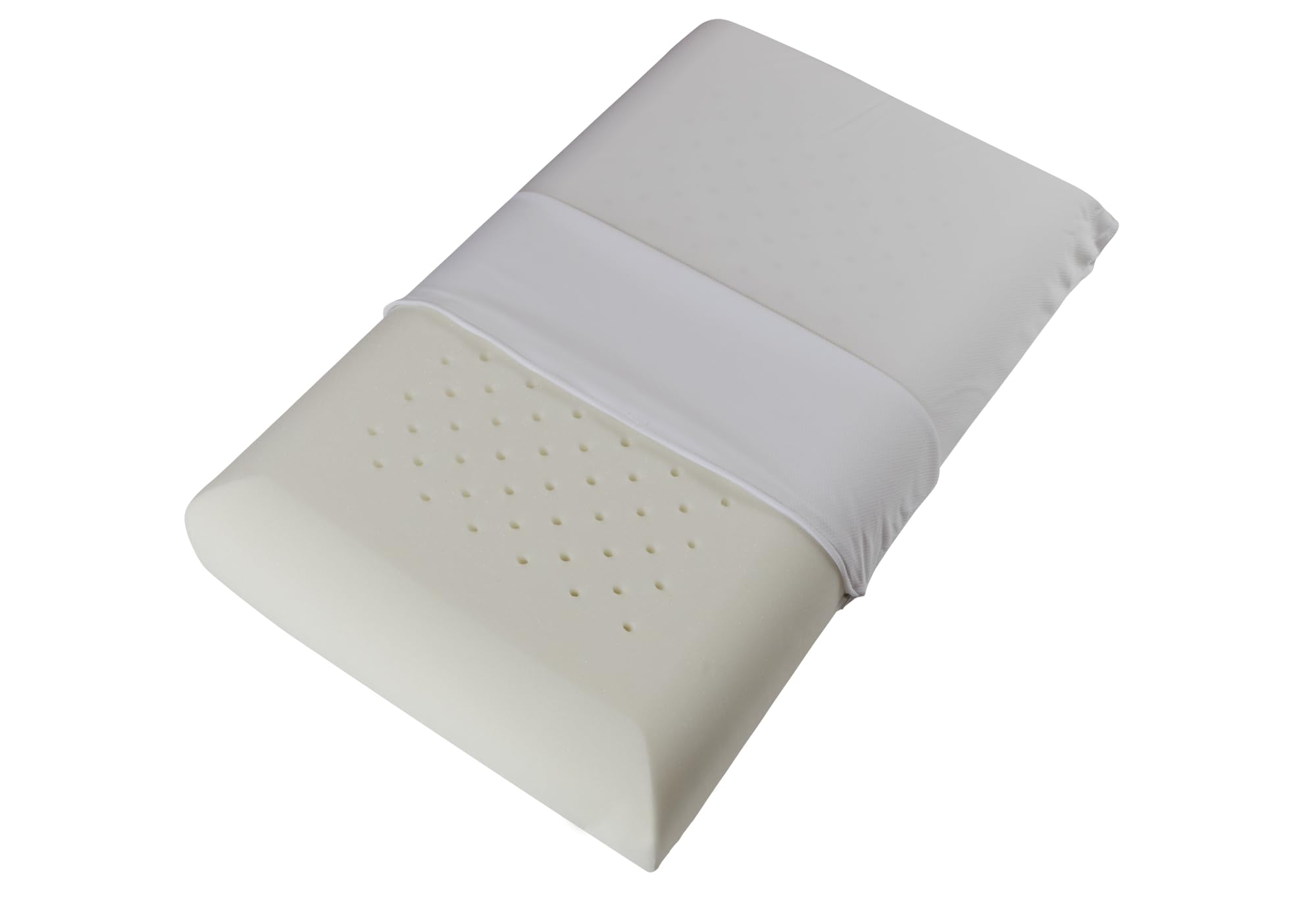 V.I.P. Very Important Pillow - Guanciale Viscolattice Saponetta Foratura Passante Memory Top Altamente Traspirante cm 43X73h. 13 Made in Italy