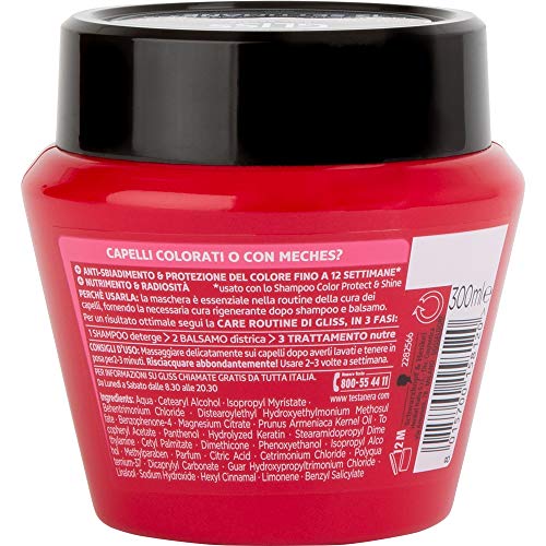 Schwarzkopf, Gliss Maschera Color Protect & Shine