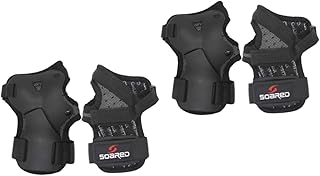 Abaodam 2 Peças Manoplas De Skate Suporte Para Patinação Nas Palmas Das Mãos Proteção Protetores De Pulso Para Infantis Almofadas De Patinação Luvas De Patinação Protetores De