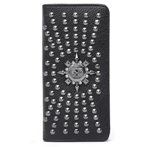 Women's Wallet Large Capacity Credit Card Wallet Long Clutch Zip Around,Ladies Card Phone Holder RFID Blocking (black)