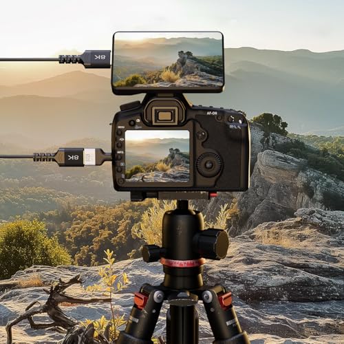 Adaptador 8K Micro HDMI a HDMI, 3 unidades miniatura 6
