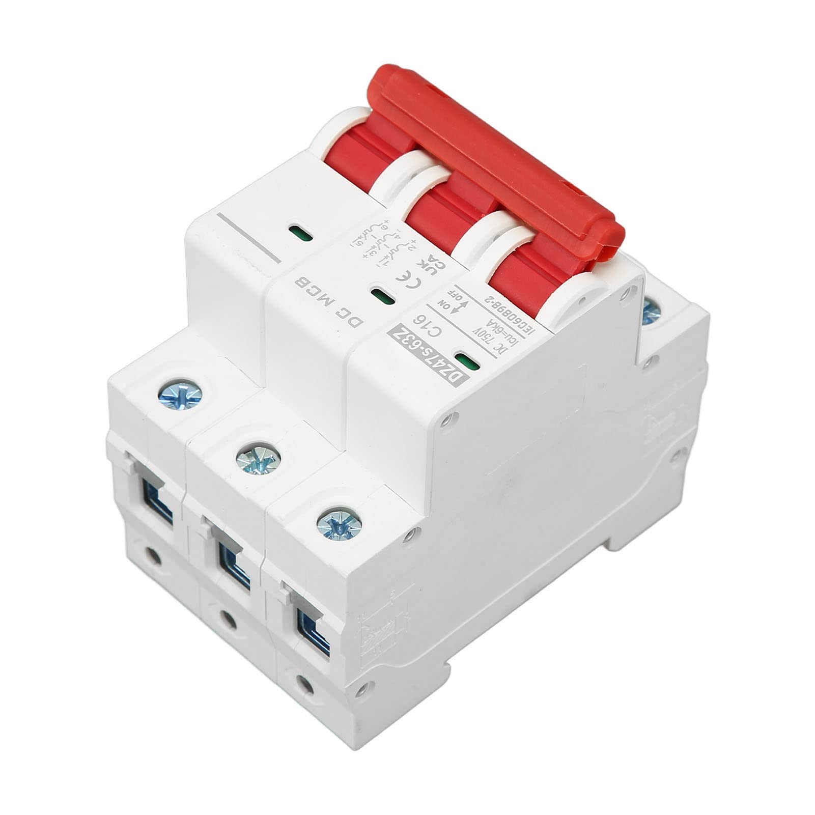 Disyuntor de CC 3P Qudinip con capacidad de ruptura de 6000A y estructura altamente duradera 8