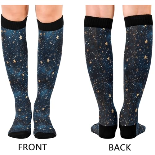 Image of Pigsaly Ceramic Mugs Coffee Cups Womens Knee High Socks Love Compression Socks Athletic Tube Sock Outdoor Sport Socks