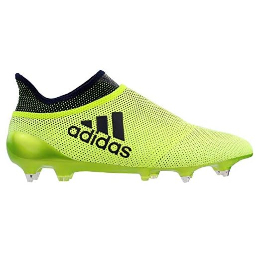 adidas Mens X 17+ Purespeed Soccer Cleats - Yellow - Size 7 D