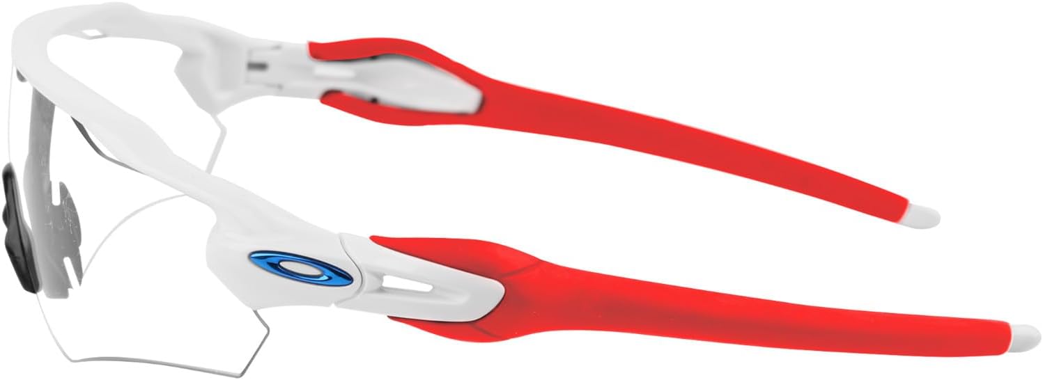 Eye Opening Stuff Replacement White Temples Arms For Oakley Radar EV OO9275 Sunglasses - Red