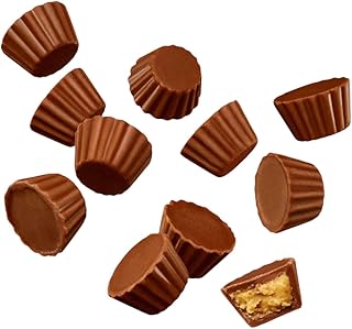 Individually Wrapped American Sweets Compatible with Reese's Mini Cups - Milk Chocolate Peanut Butter Mini Cups (500g)