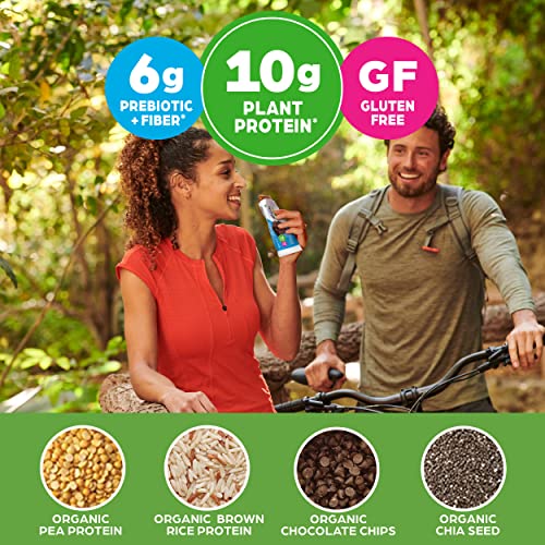 image for Orgain Organic Vegan Protein Bars, Chocolate Brownie - 10g Plant Based