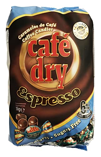 Intervan Pictolin Café Dry Sugar Free Coffee Candies, 1 kg