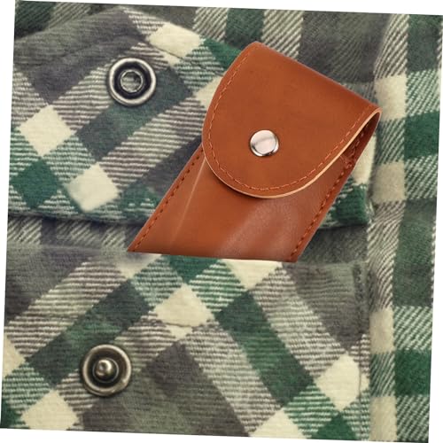 VINTORKY Tragbare Mundharmonika Tasche – 2 Stück Pu Leder Etui Für Mundharmonika Schützende Hülle Für Unterwegs Kompakt Und Leicht